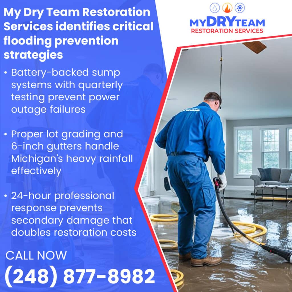 Critical flooding prevention strategies