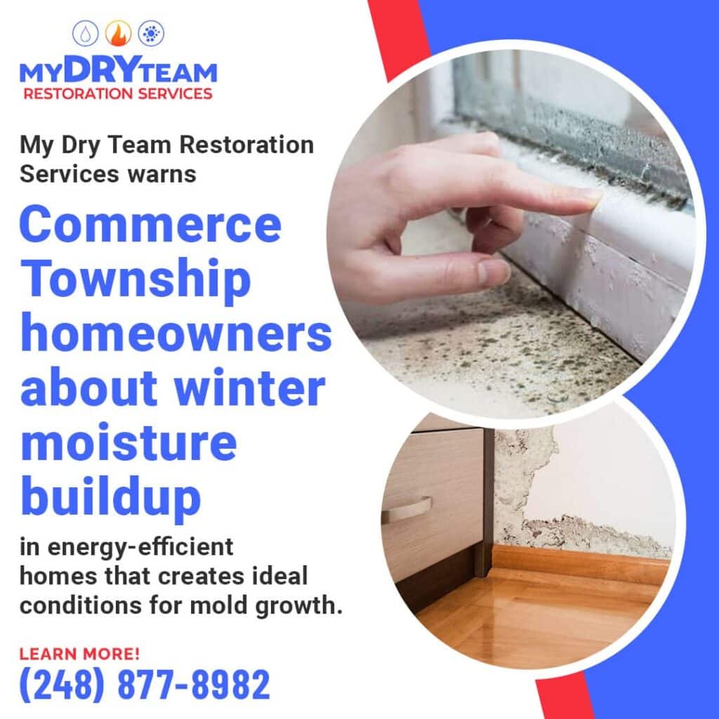 Winter moisture buildup